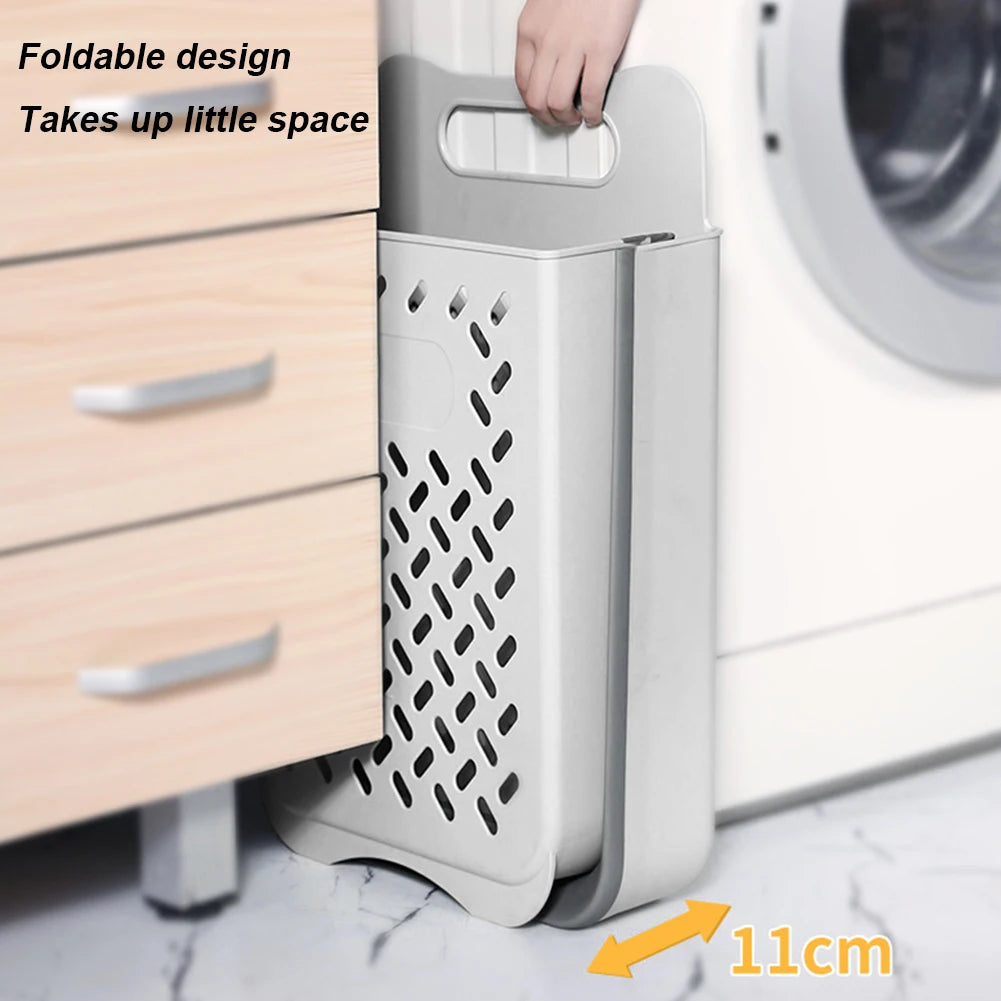 Laundry Basket Hamper Large Folding Bathroom Laundry Basket Strong load-Bearing Hollow Clothes Storage Baskets Clothe Organizer